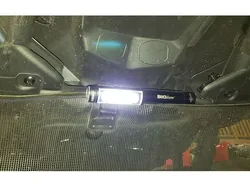 Polaris RZR roll bar dome light holder