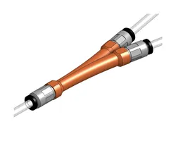 Prusa CORE One/+ MMU3 Y-Splitter Prusa Fitting M5-4 (compatible with Enclosed version)