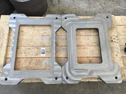 Sheetmetal product with flange