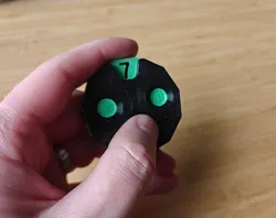 status tracker magnetic dial counter