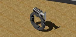 WORM AND WORM GEAR