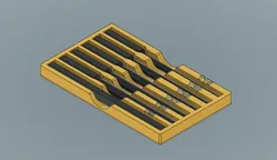 100mm 11 Piece Torx Bit Storage Box