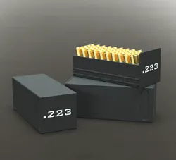Angled ammobox for 223rem