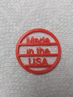 Badges & Coins STL تنزيل - عملة رمزية مصنوعة في الولايات المتحدة الأمريكية - Trash Can Guy