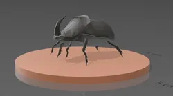 Characters & Creatures STL Descărcare - Beetle african model 3D - LUKANDA21