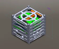 Cubesat 3D model