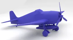 Drones & Aircraft STL Descărcare - Grumman F6F Hellcat - arti4077