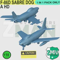 Drones & Aircraft STL تنزيل - F-86D Sabre Dog V5 - Z-MAN DEVELOPERS