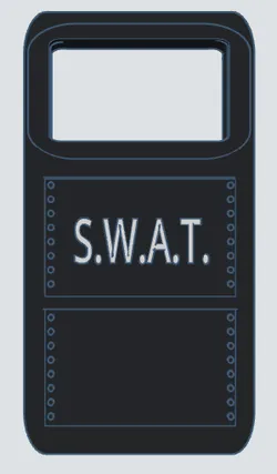 Dummy 13 - Accessories - S.W.A.T. Crowd Control Shield.