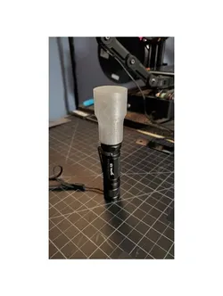 Flashlight diffuser