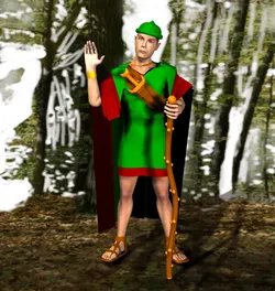 Gratis Characters & Creatures STL indir - NURAGHE HOOFDMAN UIT DE BRONSTIJD - Edna Lab