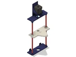 Lead Screw Driven Linear Motion System with NEMA 17 Stepper