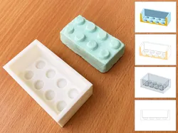 LEGO soap mold
