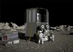 Logistics container concept for Lunar missions