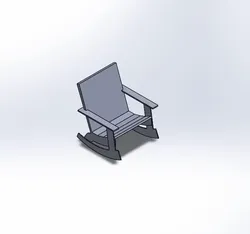 Other STL Download - House Series - Rocking Chairby Bettytheprintguy