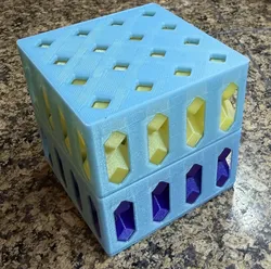 Puzzle/Storage Box for HedronStack