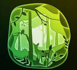 Sculptures & Artworks STL Download - Deer in the forest shadow boxby tecnoculebras