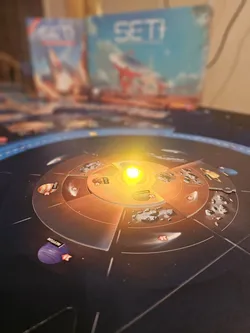 SETI Interactive Sun: Snap-Fit difuser with LED Switch Access