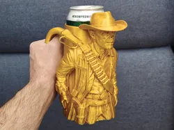 The Ghoul (Fallout) - Can Holder / Beer mug