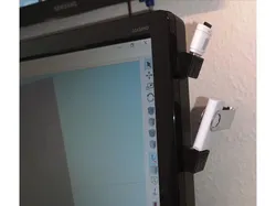 USB stick holder, glue it to anything