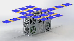 6U CubeSat model