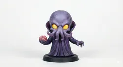 Chibi Mindflyer - Cute Tentacled Miniature for Display and Play
