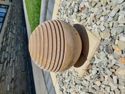 Concrete Garden Sun Orb Mould