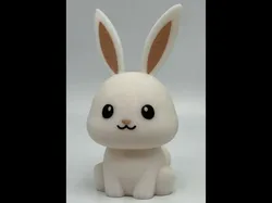 Cute Easter Rabbit Statue