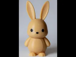 Cute Spring Rabbit Character