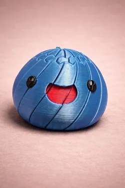 Expandable Fidget Slime Smiley – Articulated Slime Face Stress Toy