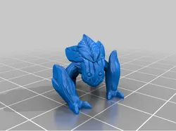 Forest crawler (28 mm DnD miniature)