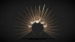 Halo Crown With Roses / Goddes Headband