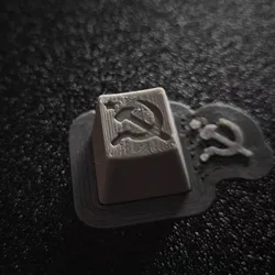 Hummer and sickle Esc keyboard