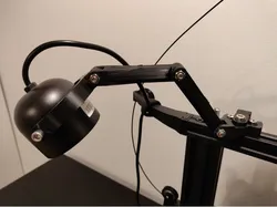 IR Illuminator Mounting Arm for 2020/2040 Extrusion