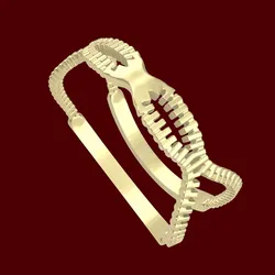 Jewelry & Accessories STL indir - Rits ring 3d Model - Christina3d