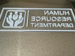 Letrero/Placa de nombre para oficina - Modelo de impresión 3D gratuito