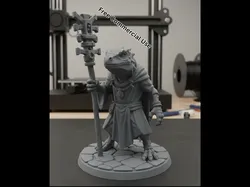 Lizardfolk Shaman Figure