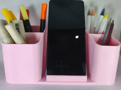 Modern Desk Organizer & Phone Stand