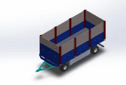 O3 Tipping Trailer Remorque