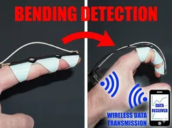 OpenPrintSense - 3D Printed BLE Flex Sensor Glove