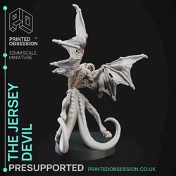 Other STL Descărcare - Jersey Devil- Skin Walkers-Presupported - Ilustrată și St - Printed Obsession