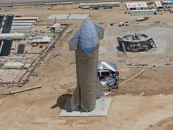 SpaceX Starship SN8 beercan