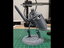 Undead Skeleton Champion Figure