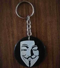 V FOR VENDETTA KEYCHAIN
