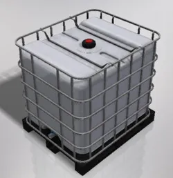 1000L IBC Tank with Pallet and Cage