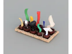 3D Printer Stress Test: Alien Garden