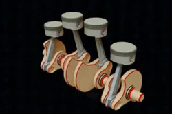 4 Stroke in Line Engine