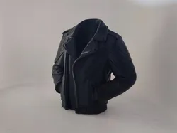 Biker Leather Jacket Pencil Holder