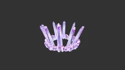 cartoon queen crown - amethyst crown