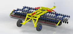 Disc harrow / Die Scheibeneggen